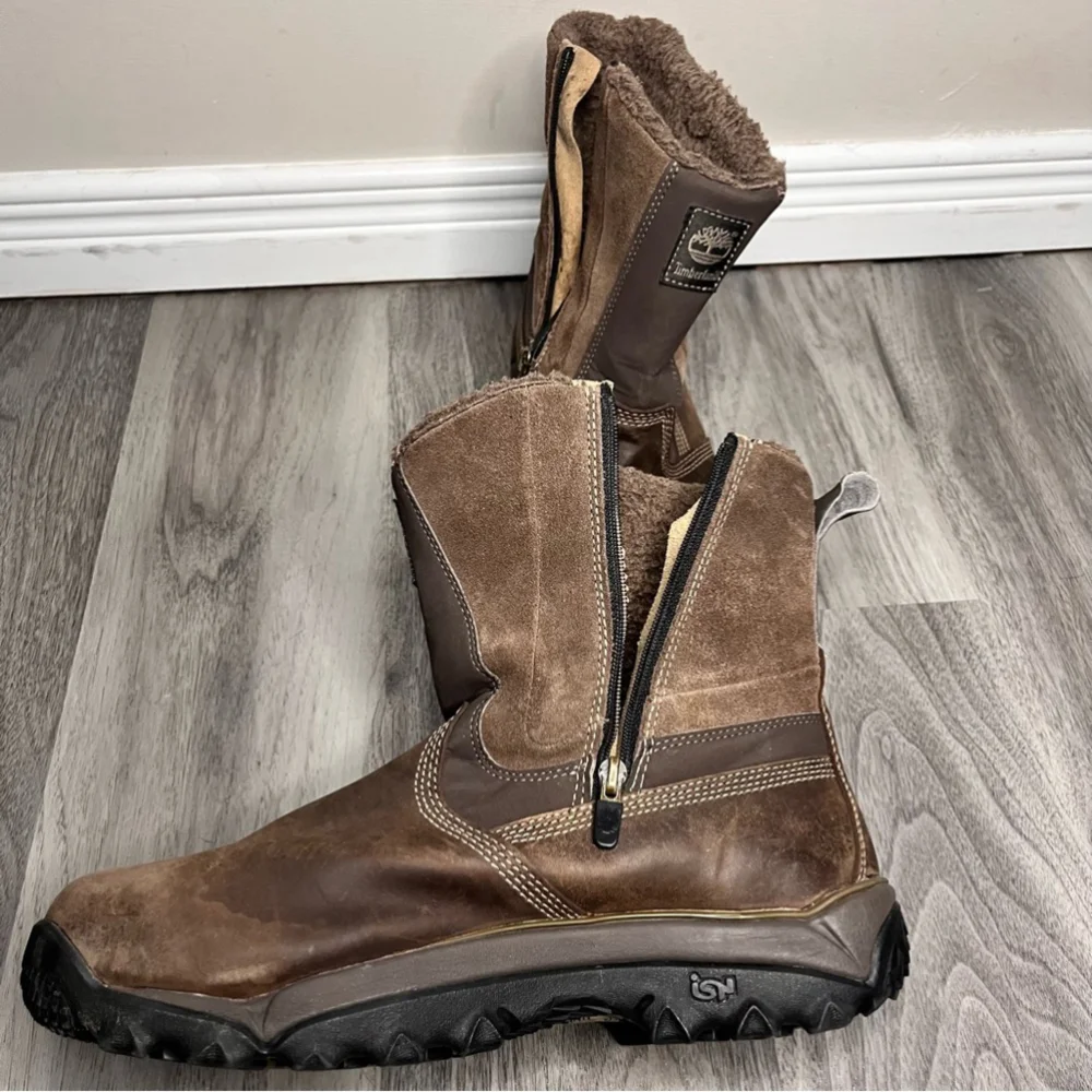 Mens Timberland Mid Slip-on Boot Size 9 - Picture 4 of 7